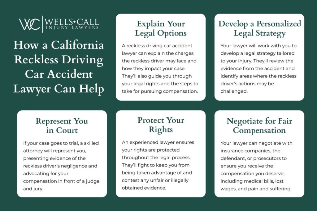 California reckless driving car accident lawyer